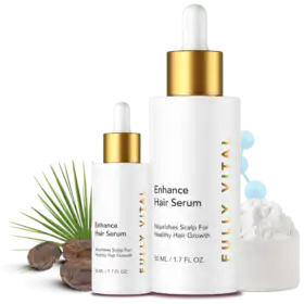 FullyVital Hair Serum – Formula for Thicker, Fuller Hair – Buy Online at AbmarketX
