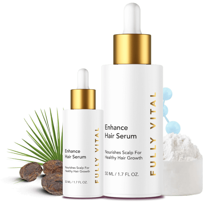 FullyVital Hair Serum – Formula for Thicker, Fuller Hair – Buy Online at AbmarketX