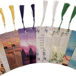 NC Set of 12 Bible Verse Bookmarks with Prayers – Buy Online at AbmarketX