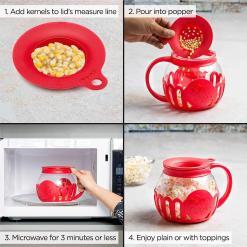 Ecolution Micro‑Pop Microwave Popcorn Popper – Buy Online at AbmarketX