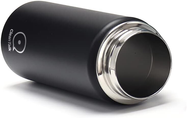 CleanTalk 32 oz Stainless Steel Insulated Water Bottle with Handle – Buy Online at AbmarketX