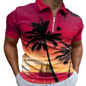 Men’s Polo T-Shirt – Casual Slim Fit Short Sleeve Top for Summer – Buy Online at AbmarketX