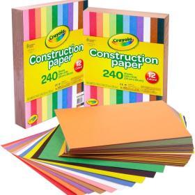 Crayola Construction Paper – 240 Sheet – Buy Online at AbmarketX