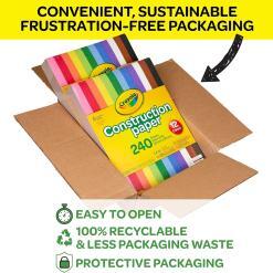 Crayola Construction Paper – 240 Sheet – Buy Online at AbmarketX