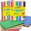 Crayola Construction Paper – 240 Sheet – Buy Online at AbmarketX