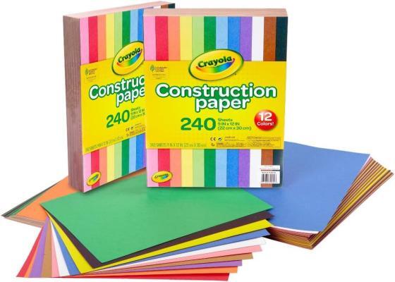 Crayola Construction Paper – 240 Sheet – Buy Online at AbmarketX