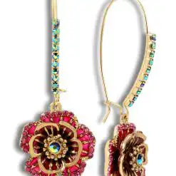 Betsey Johnson Rose Dangle Earrings – Buy Online at AbmarketX