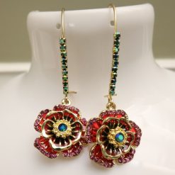 Betsey Johnson Rose Dangle Earring Color