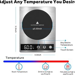 Alternative view of COSORI Coffee Mug Warmer & Mug Set