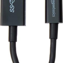 Alternative view of Amazon Basics USB-C to USB-A Female Adapter Cable Converter