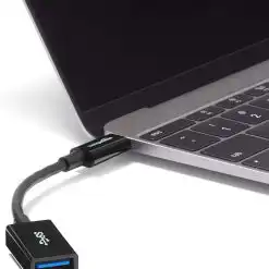 Amazon Basics USB-C to USB-A Female Adapter Cable Converter – Buy Online at AbmarketX