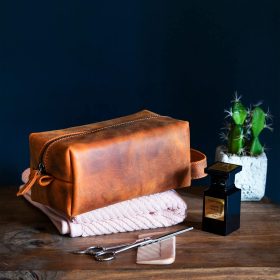 Londo Genuine Leather Travel Toiletry Organizer – Buy Online at AbmarketX