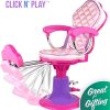 Click N' Play Doll Salon Chair with Accessories