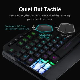 Redragon S101 Gaming Keyboard and M601 Mouse Combo Set – Buy Online at AbmarketX