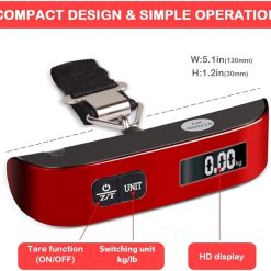 Travel Inspira 110 lb Digital Luggage Scale – Buy Online at AbmarketX