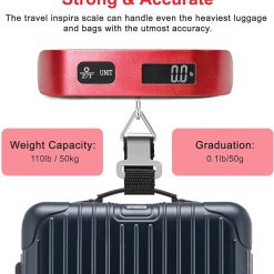 Travel Inspira 110 lb Digital Luggage Scale – Buy Online at AbmarketX