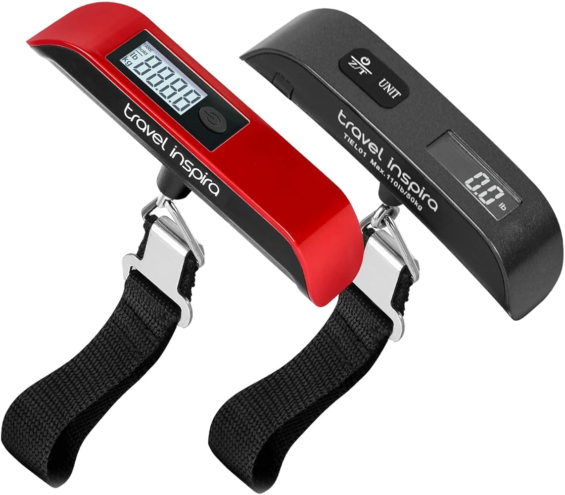 Travel Inspira 110 lb Digital Luggage Scale – Buy Online at AbmarketX