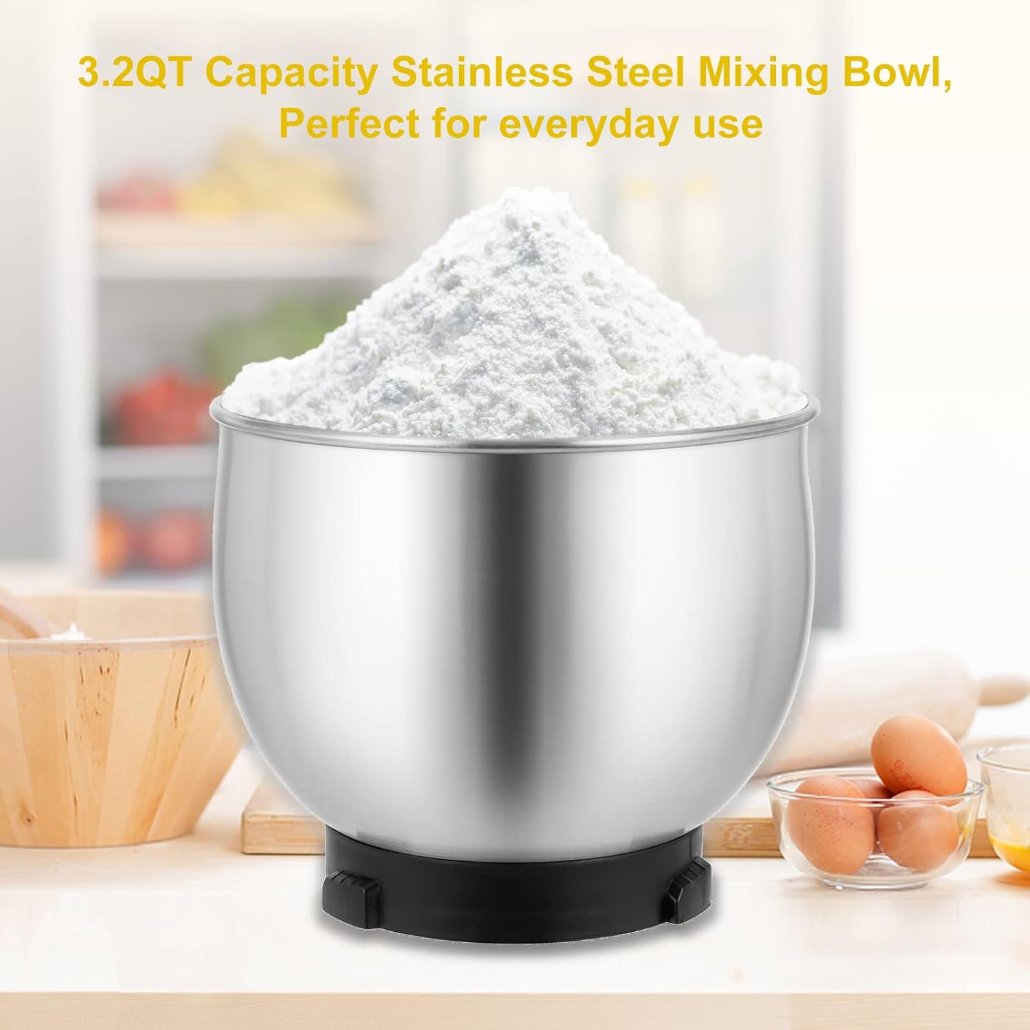 Kitchen in the Box 3.2Qt Stand Mixer – 6 Speeds – Buy Online at AbmarketX