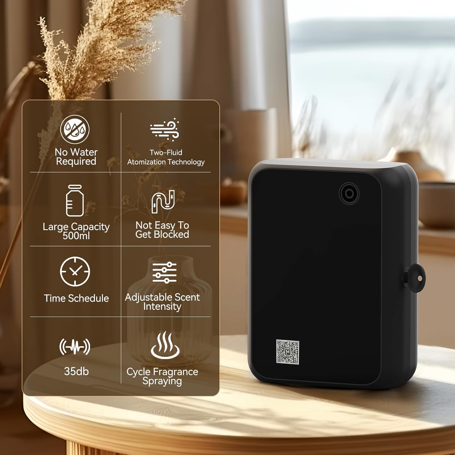 Hijoc Smart Essential Oil Diffuser with Bluetooth – Buy Online at AbmarketX