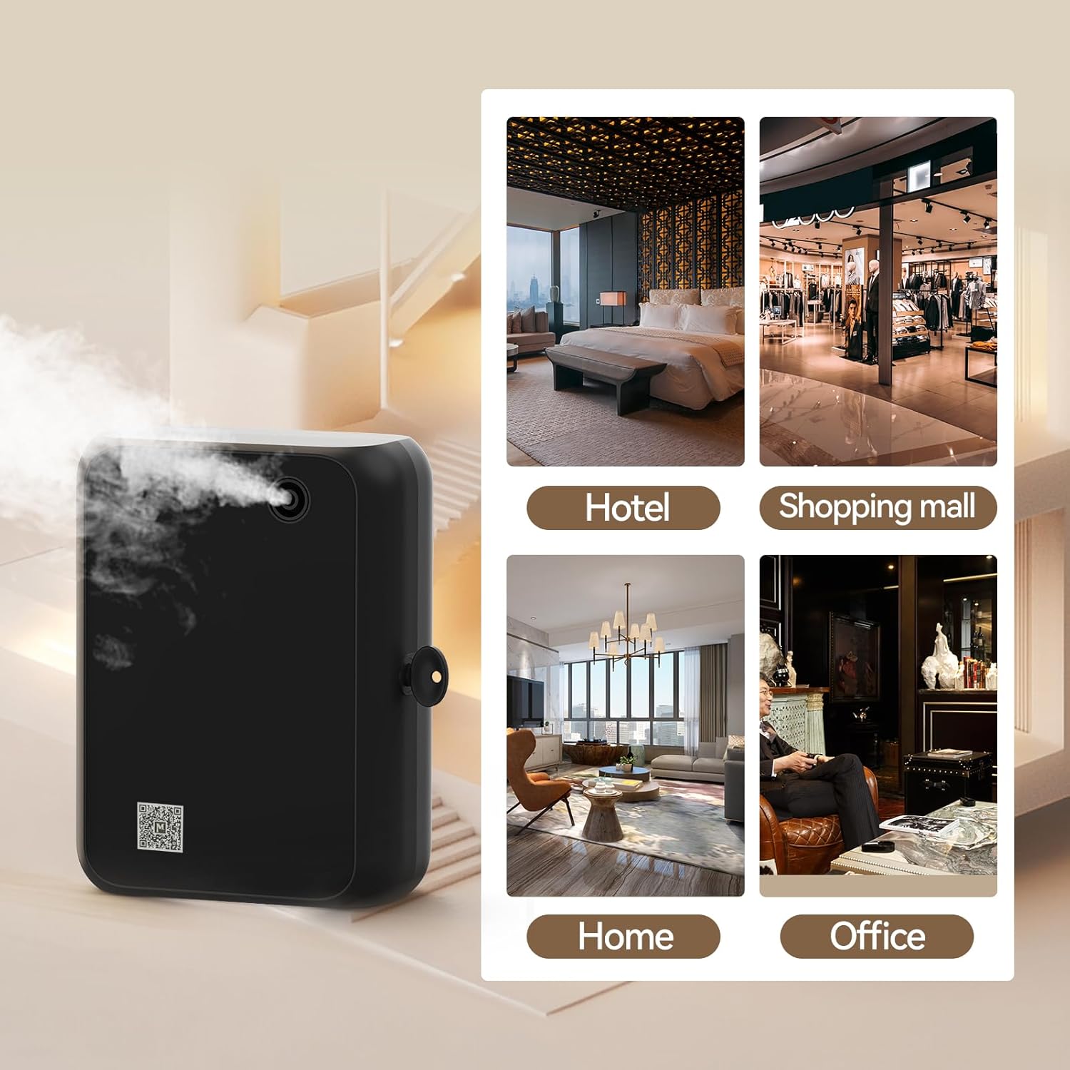 Hijoc Smart Essential Oil Diffuser with Bluetooth – Buy Online at AbmarketX