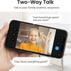 AOSU 2K Security Camera — 360 Degree indoor camera – Buy Online at AbmarketX