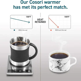 COSORI Coffee Mug Warmer & Mug Set - Image 4