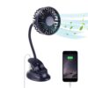 Mikikin Clip-on Small Mini Fan — Portable, Quiet & Flexible – Buy Online at AbmarketX