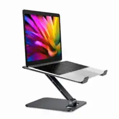 RIWUCT Foldable Laptop Stand — Adjustable & Ergonomic Riser – Buy Online at AbmarketX