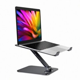 RIWUCT Foldable Laptop Stand — Adjustable & Ergonomic Riser – Buy Online at AbmarketX
