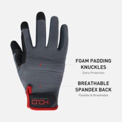 Alternative view of HANDLANDY Flexible Touchscreen Men & Women Work Gloves