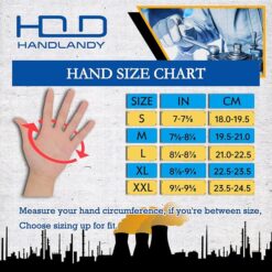 HANDLANDY Flexible Touchscreen Men & Women Work Gloves – Buy Online at AbmarketX