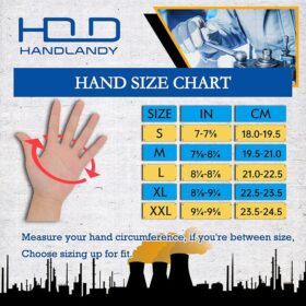 HANDLANDY Flexible Touchscreen Men & Women Work Gloves – Buy Online at AbmarketX