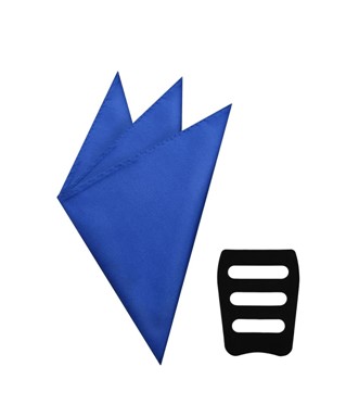 Luckyvestir White Black Silk Pocket Squares with Holder – Buy Online at AbmarketX