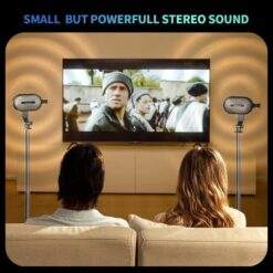SOWO Dual Bluetooth Speakers with Adjustable Stands – Buy Online at AbmarketX