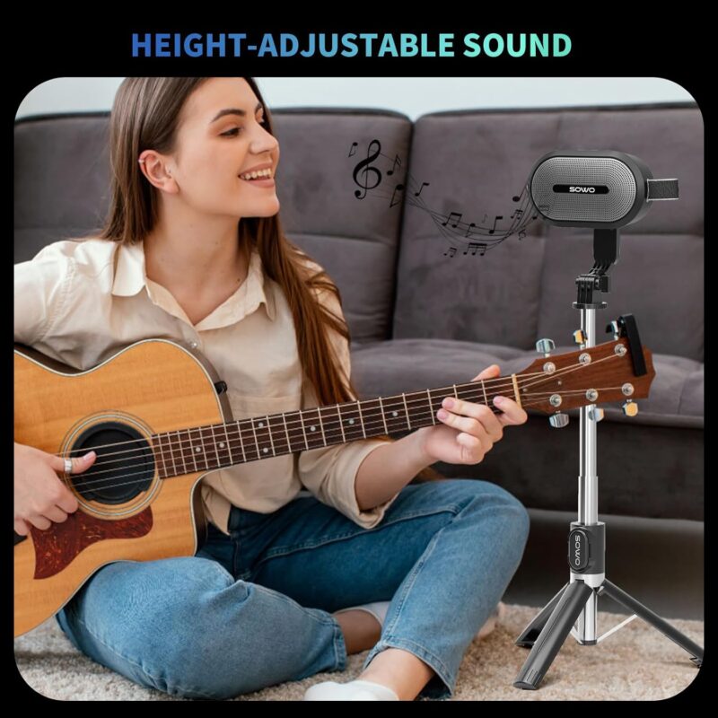 SOWO Dual Bluetooth Speakers with Adjustable Stands – Buy Online at AbmarketX