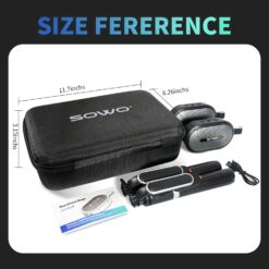 SOWO Dual Bluetooth Speakers with Adjustable Stands – Buy Online at AbmarketX