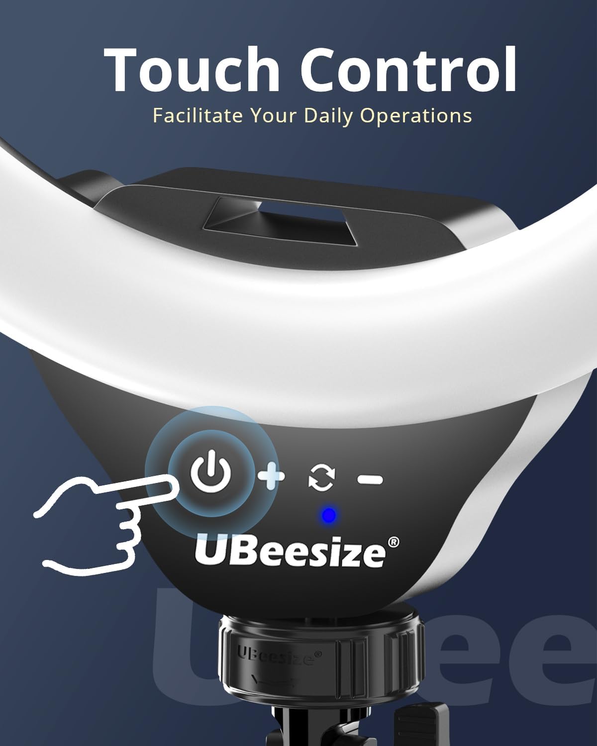 UBeesize 12” Selfie Ring Light with 62” Tripod Stand – Buy Online at AbmarketX