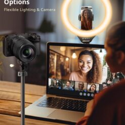 UBeesize 12” Selfie Ring Light with 62” Tripod Stand – Buy Online at AbmarketX