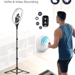 UBeesize 12” Selfie Ring Light with 62” Tripod Stand – Buy Online at AbmarketX