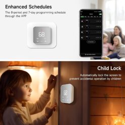 EdgeAnt WiFi Smart Thermostat for Home – Programmable – Buy Online at AbmarketX