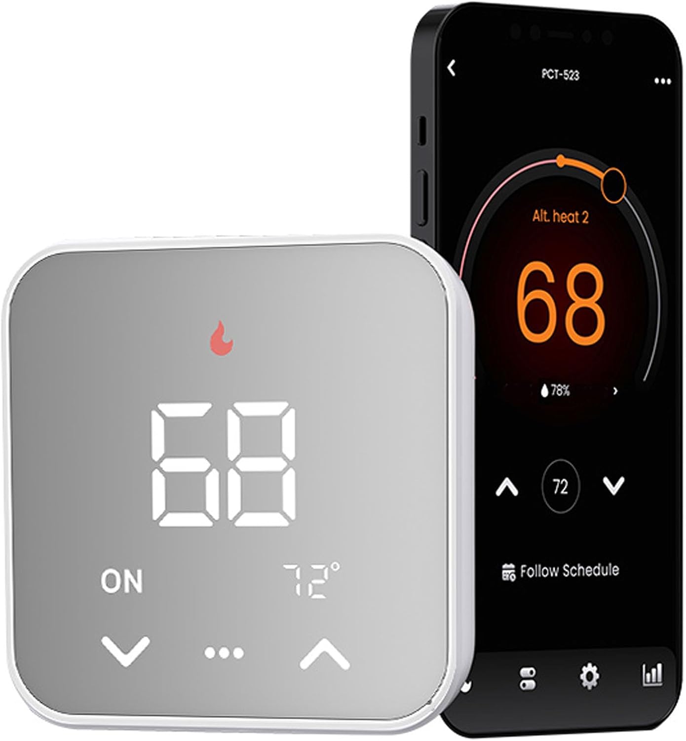 EdgeAnt WiFi Smart Thermostat for Home – Programmable – Buy Online at AbmarketX
