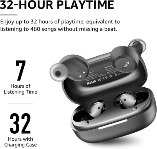 TOZO A1 Wireless Earbuds — Light, Waterproof, App EQ Control - Image 6