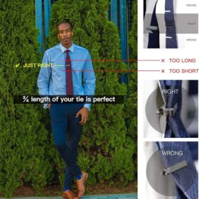 MOZETO Tie Clips Set — with Luxury Box – Buy Online at AbmarketX