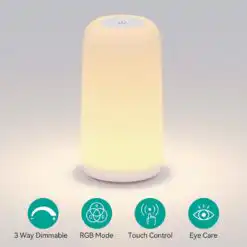 ROOTRO Touch Bedside Table Lamp T16 – Buy Online at AbmarketX