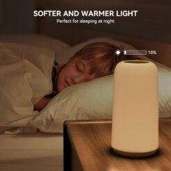 ROOTRO Touch Bedside Table Lamp T16 – Buy Online at AbmarketX