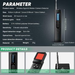 Hidden Camera Detectors and Bug Detector – Buy Online at AbmarketX