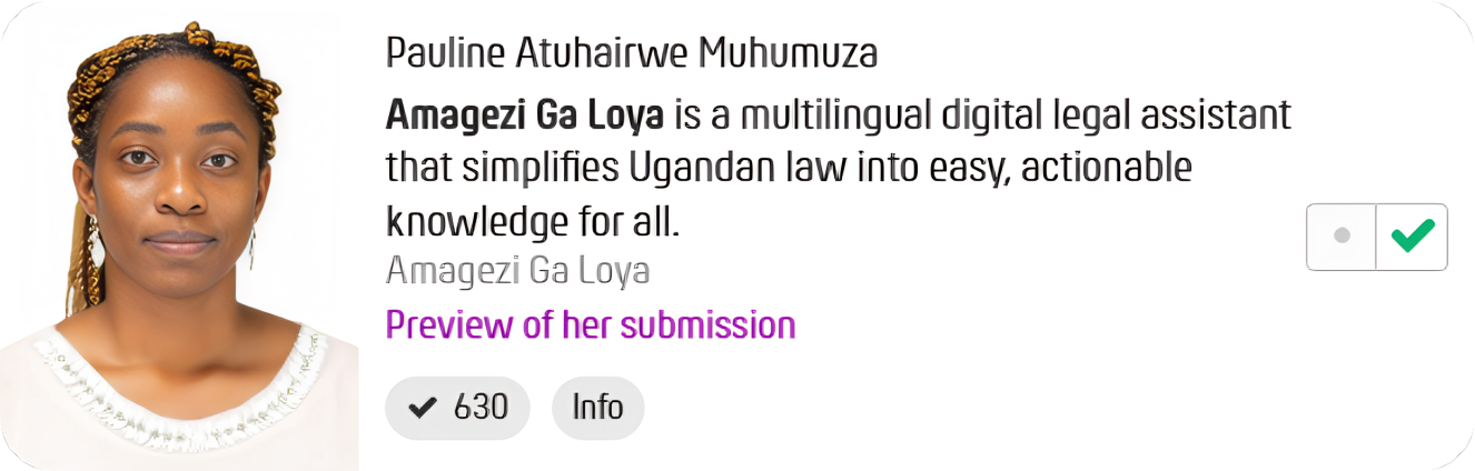 To Cast Your Vote, 
Click this link: https://innovug.com/vote/ and follow steps to vote for me!