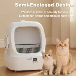 Mintakawa Auto Self-Cleaning Litter Box with App & Health Monitor – Buy Online at AbmarketX