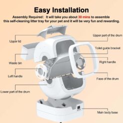 Mintakawa Auto Self-Cleaning Litter Box with App & Health Monitor – Buy Online at AbmarketX