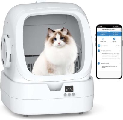 Mintakawa Auto Self-Cleaning Litter Box with App & Health Monitor – Buy Online at AbmarketX